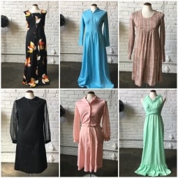 1960s-1970s Polyester Dresses by the bundle